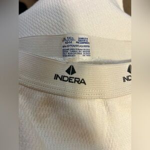INDERA XL Tall Thermal Long Johns Waffle Knit Base Layer White 42–44